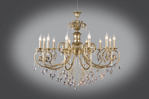 Gold Plated Chandelier