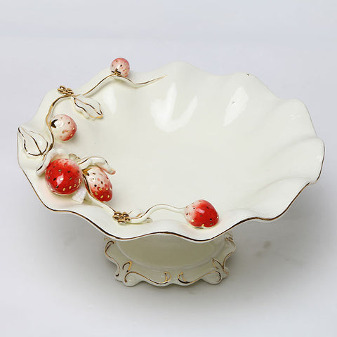 Antique strawberry fruit carrier