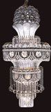 Long Crystal Chandelier