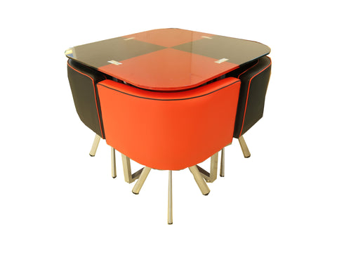 Modern table (Red & Black checkers)