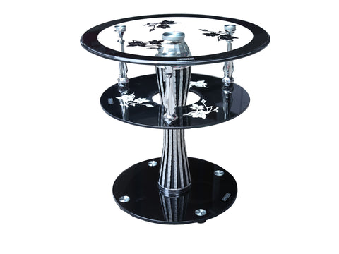 Glass Swirl Round table