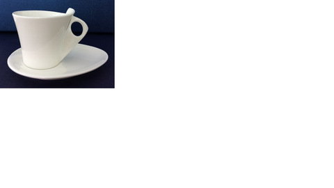 Tea cup with plate