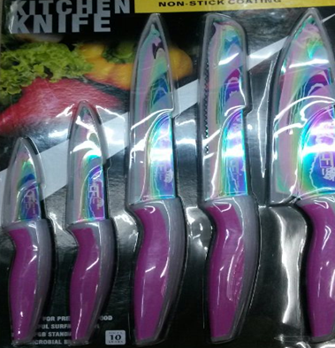 Rainbow knifes